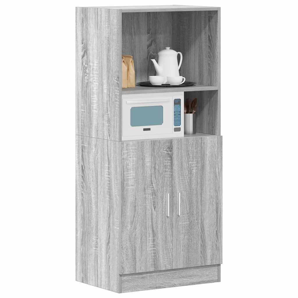 Mueble de cocina Sonoma HKH - 57x41,5x131,5 cm - Gris