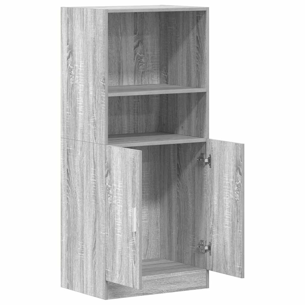 Mueble de cocina Sonoma HKH - 57x41,5x131,5 cm - Gris