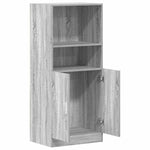 Mueble de cocina Sonoma HKH - 57x41,5x131,5 cm - Gris