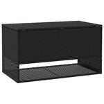 HKH Caixa Para Almofadões De Exterior 100x55x55,5 Cm Vime Pe - Preto