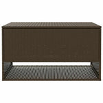 HKH Caixa Para Almofadões De Exterior 100x55x55,5 Cm Vime Pe - Marrom