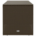 HKH Caixa Para Almofadões De Exterior 100x55x55,5 Cm Vime Pe - Marrom