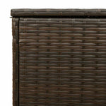HKH Caixa Para Almofadões De Exterior 100x55x55,5 Cm Vime Pe - Marrom