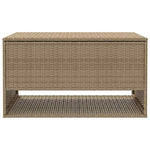 HKH Caixa Para Almofadões De Exterior 100x55x55,5 Cm Vime Pe - Bege