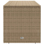 HKH Caixa Para Almofadões De Exterior 100x55x55,5 Cm Vime Pe - Bege