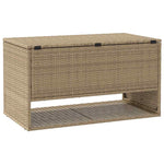 HKH Caixa Para Almofadões De Exterior 100x55x55,5 Cm Vime Pe - Bege