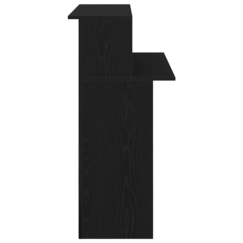 HKH Balcão de Recepção ,5 Cm Derivados de Madeira - Preto
