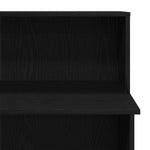 HKH Balcão de Recepção ,5 Cm Derivados de Madeira - Preto