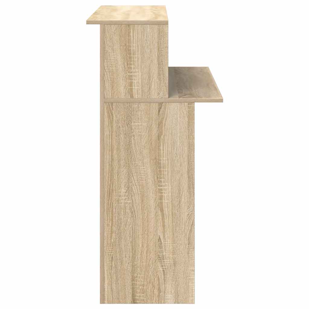 Mostrador de Recepción HKH de 5 cm de Deriv. Madera en Madera Roble Sonoma