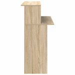 Mostrador de Recepción HKH de 5 cm de Deriv. Madera en Madera Roble Sonoma