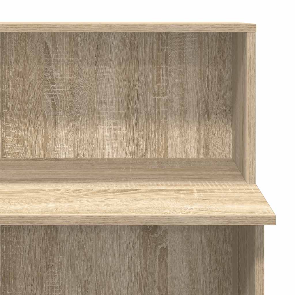 Mostrador de Recepción HKH de 5 cm de Deriv. Madera en Madera Roble Sonoma