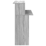 Recepción HKH, 5 cm derivado de madera Sonoma - Gris