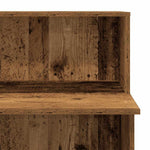 HKH Mostrador de recepción, 5 cm Deriv. Madera Madera - Viejo