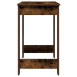 Mesa de escritório HKH en derivados de madera color Roble ahumado