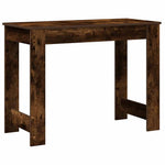 Mesa de escritório HKH en derivados de madera color Roble ahumado