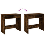 HKH Escritorio Productos de madera color roble ahumado