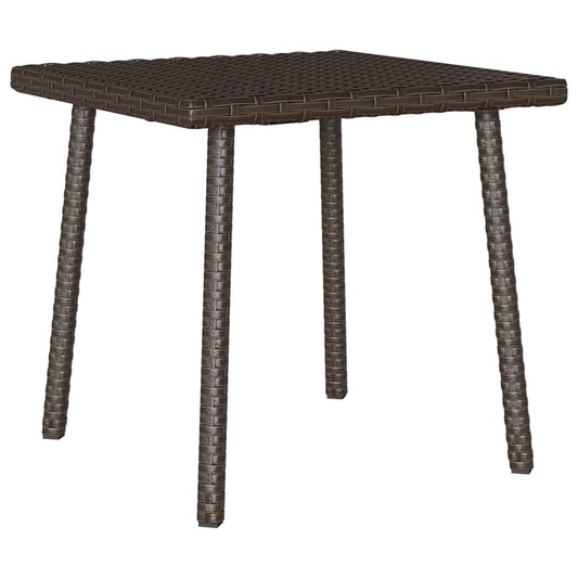 HKH Mesa de Centro de Jardim Retangular Vime Pe Castanho - Marrom
