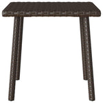HKH Mesa de Centro de Jardim Retangular Vime Pe Castanho - Marrom