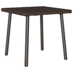 HKH Mesa de Centro de Jardim Retangular Vime Pe Castanho - Marrom