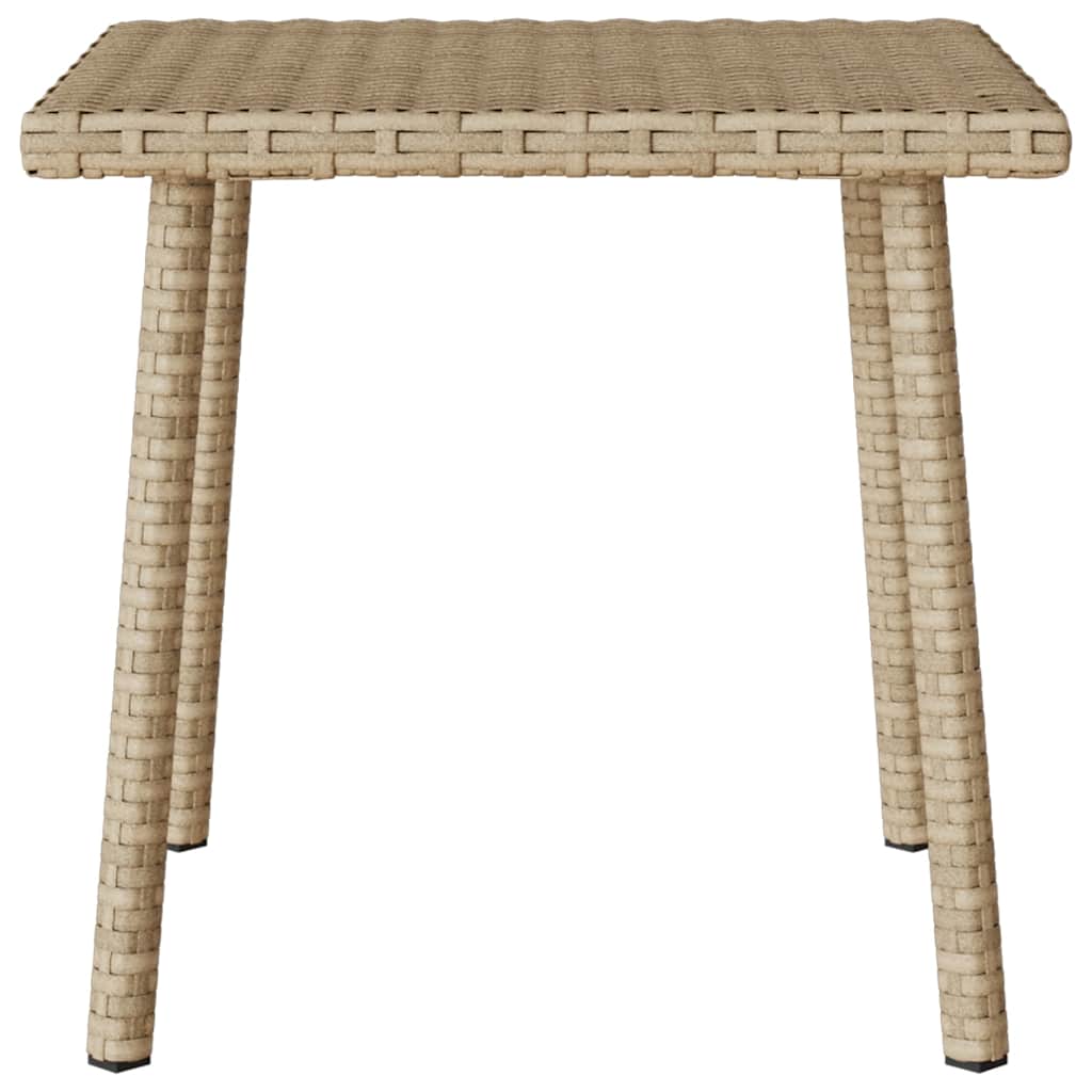 HKH 10 Pcs Conjunto Sofás de Jardim C/ Almofadões Vime Pe Cinzento - Cinzeto