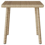 HKH 10 Pcs Conjunto Sofás de Jardim C/ Almofadões Vime Pe Cinzento - Cinzeto