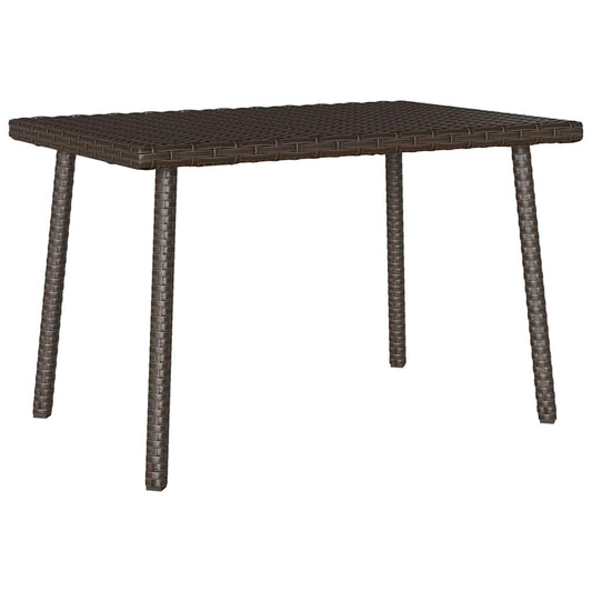 HKH Mesa de Centro de Jardim Retangular Vime Pe Castanho - Marrom