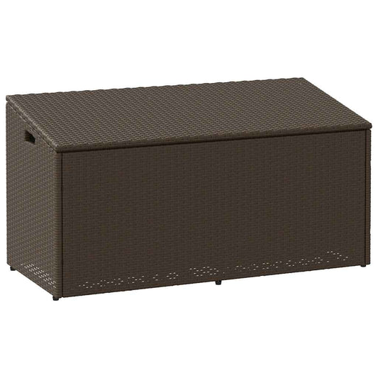 HKH 8 Pcs Conjunto de Sofás P/ Jardim com Almofadões Vime Pe - Bege
