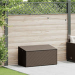 HKH 8 Pcs Conjunto de Sofás P/ Jardim com Almofadões Vime Pe - Bege