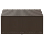 HKH 8 Pcs Conjunto de Sofás P/ Jardim com Almofadões Vime Pe - Bege