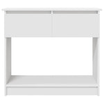 Mesa auxiliar HKH con cajones - Blanca