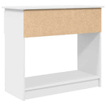 Mesa auxiliar HKH con cajones - Blanca