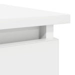 Mesa auxiliar HKH con cajones - Blanca