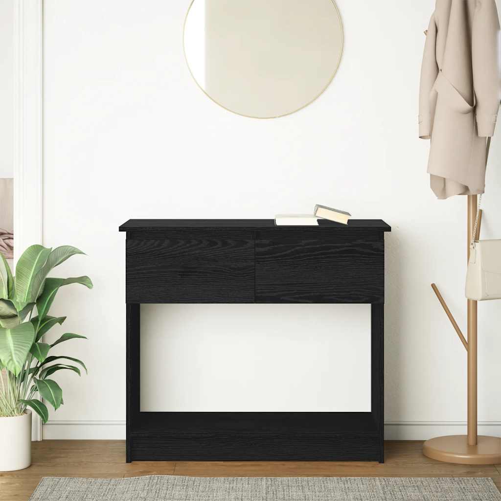 Mesa auxiliar HKH con cajones - Negro