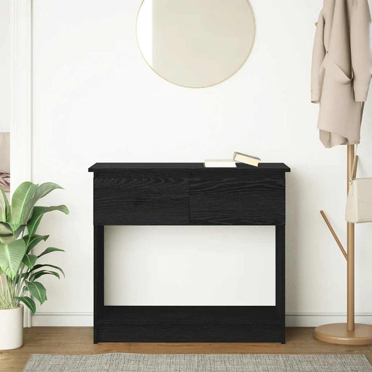 HKH Mesa de Apoio com Gavetas - Preto