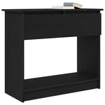 HKH Mesa de Apoio com Gavetas - Preto