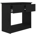 HKH Mesa de Apoio com Gavetas - Preto