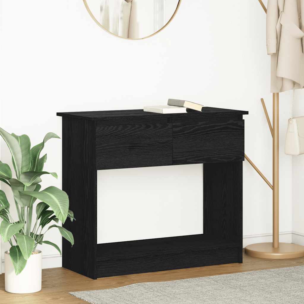 Mesa auxiliar HKH con cajones - Negro