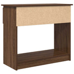 Mesa auxiliar HKH con cajones de roble - Marrón