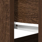 Mesa auxiliar HKH con cajones de roble - Marrón
