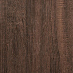 Mesa auxiliar HKH con cajones de roble - Marrón