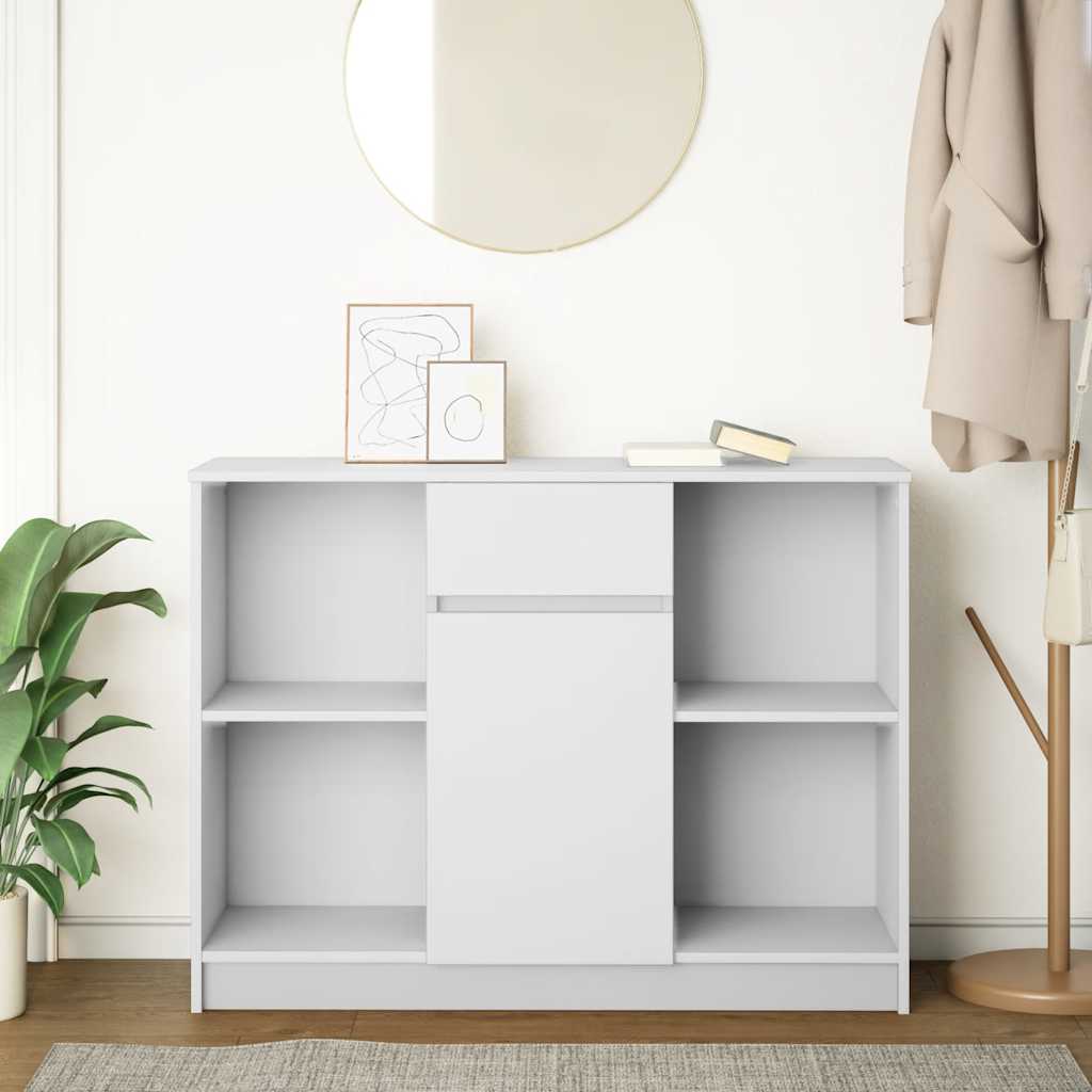 Aparador HKH en derivados de madera 101 x 35 x 76 cm - Blanco