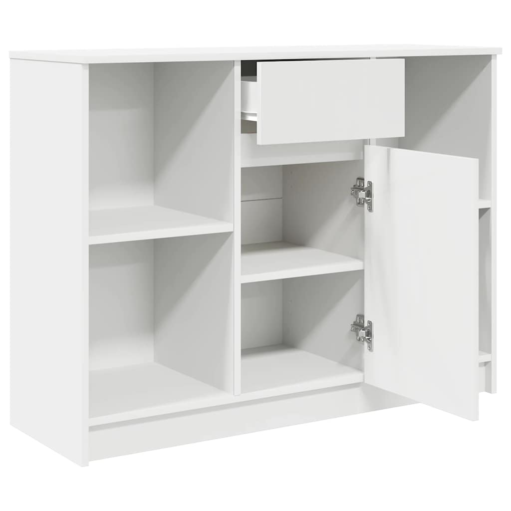 Aparador HKH en derivados de madera 101 x 35 x 76 cm - Blanco