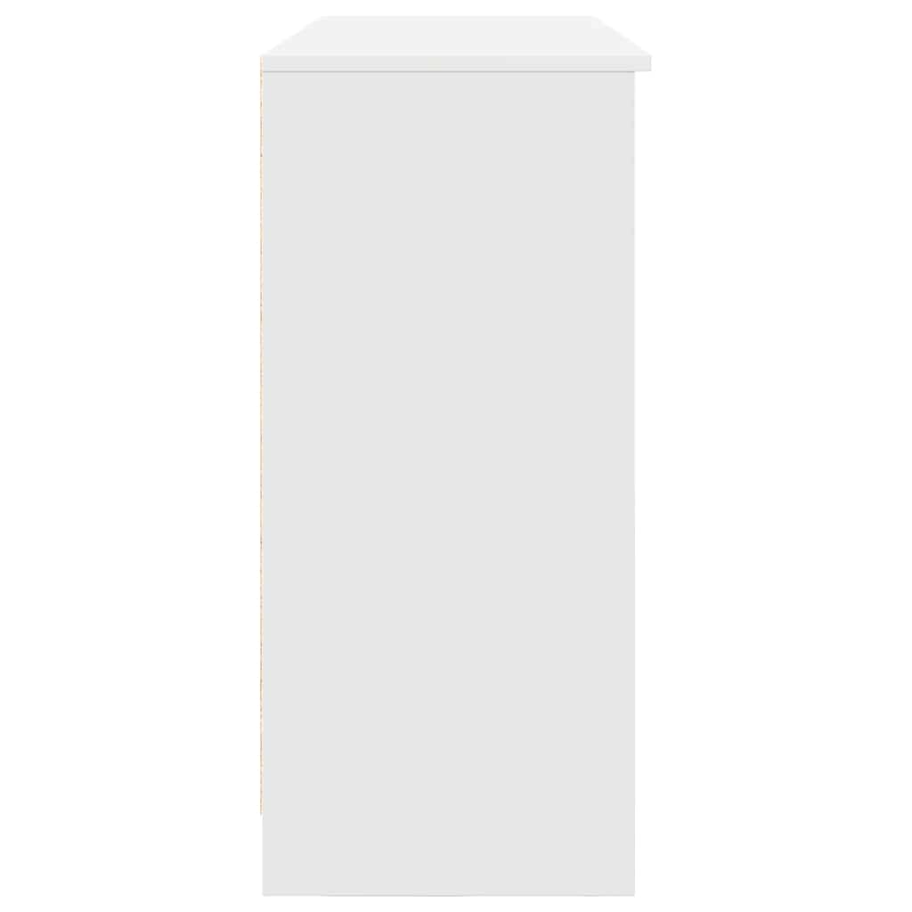 Aparador HKH en derivados de madera 101 x 35 x 76 cm - Blanco