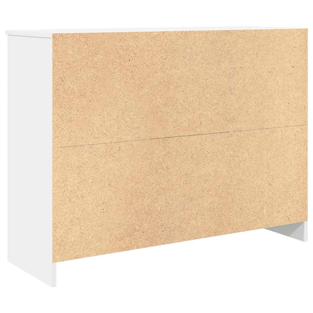 Aparador HKH en derivados de madera 101 x 35 x 76 cm - Blanco
