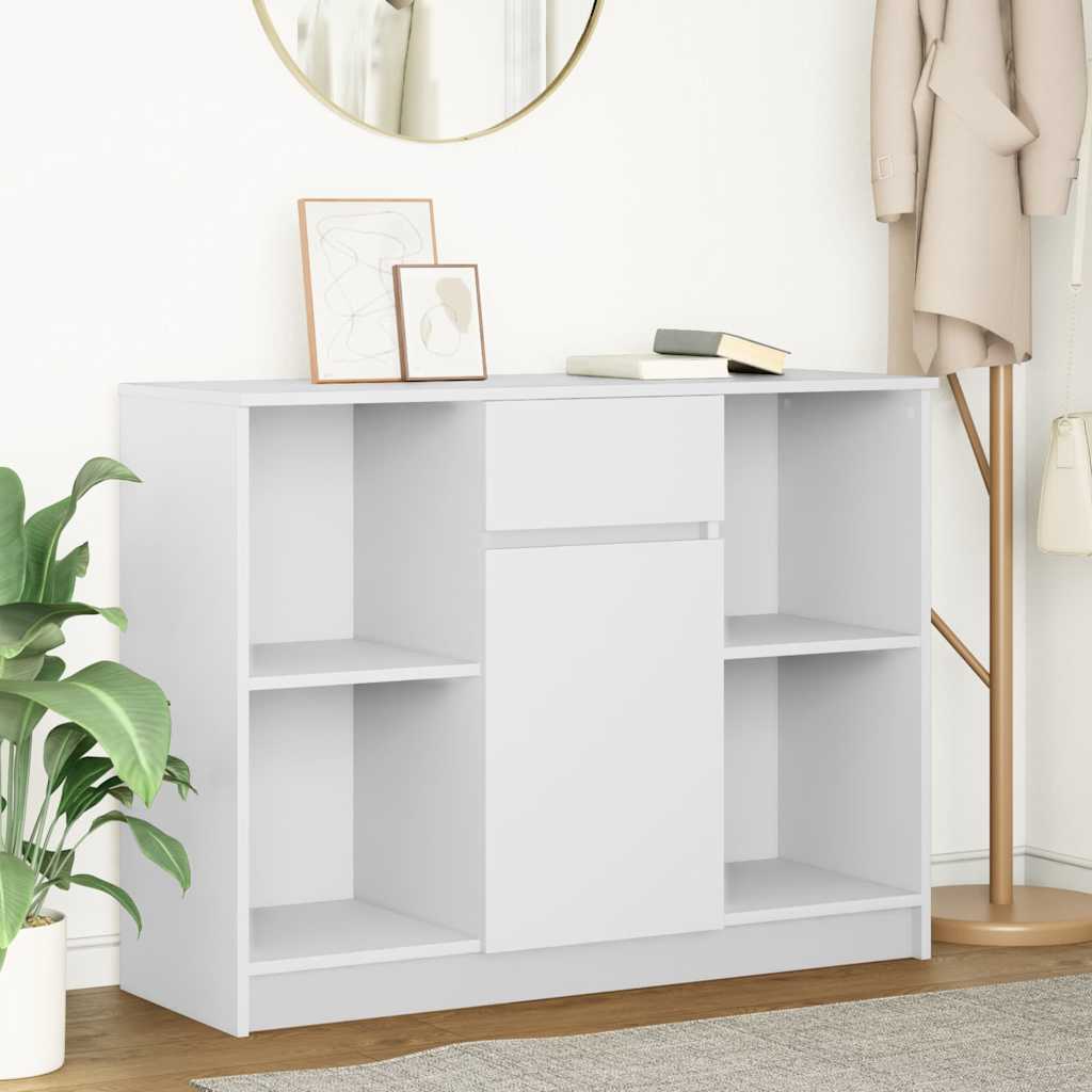 Aparador HKH en derivados de madera 101 x 35 x 76 cm - Blanco