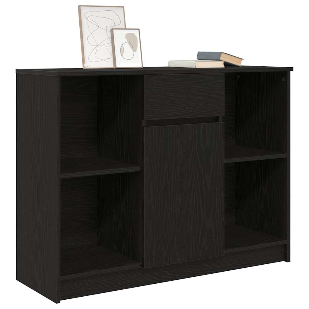 Aparador HKH en aglomerado de madera 101 x 35 x 76 cm - Roble Negro