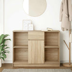 Aparador HKH en derivados de madera 101 x 35 x 76 cm - Roble Sonoma