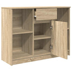 Aparador HKH en derivados de madera 101 x 35 x 76 cm - Roble Sonoma