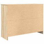Aparador HKH en derivados de madera 101 x 35 x 76 cm - Roble Sonoma