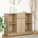 Aparador HKH en derivados de madera 101 x 35 x 76 cm - Roble Sonoma
